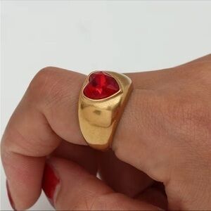 Heart Chunky Ring